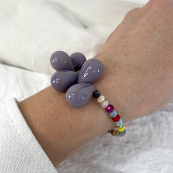 Armband"Ella" in lila | Schmuckdesign Machleid