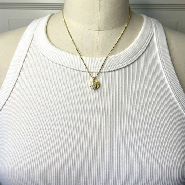 Halskette "Maja" mit Süßwasserperle | Schmuckdesign Machleid